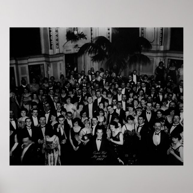 Poster Overlook Hôtel 4 juillet Ball Haute Qualité (Devant)