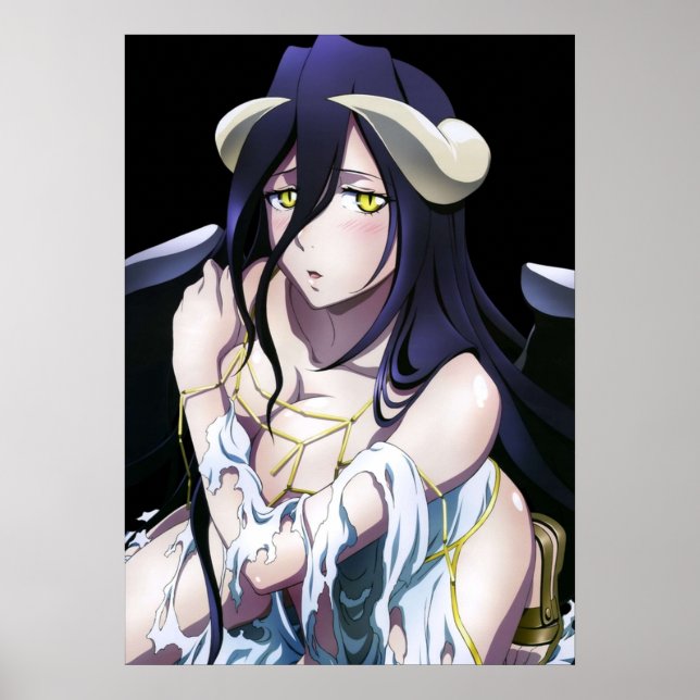Poster Overlord Albedo (Devant)