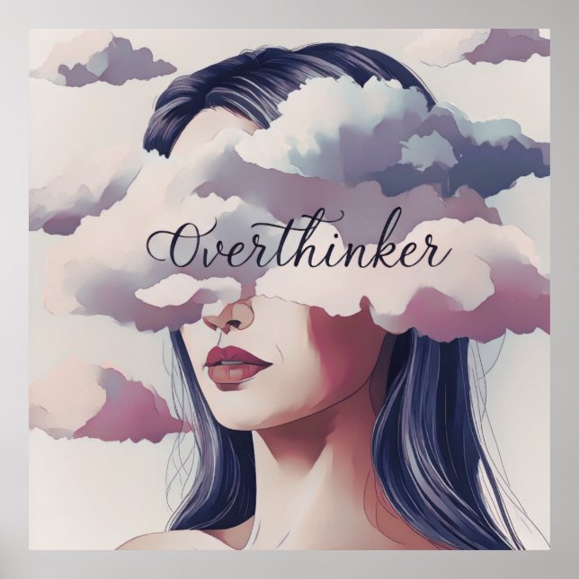 Poster Overthinker (Devant)