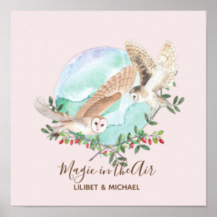 Poster OWL GIFTS - Personalized