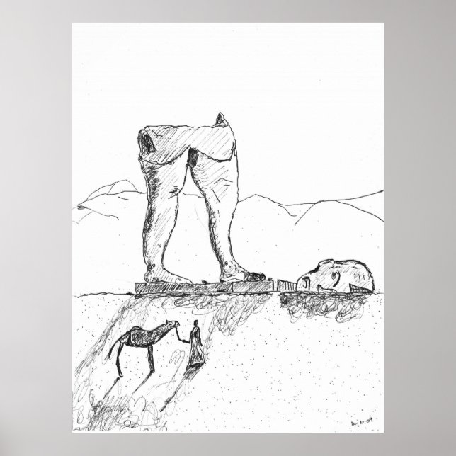 Poster Ozymandias (Devant)