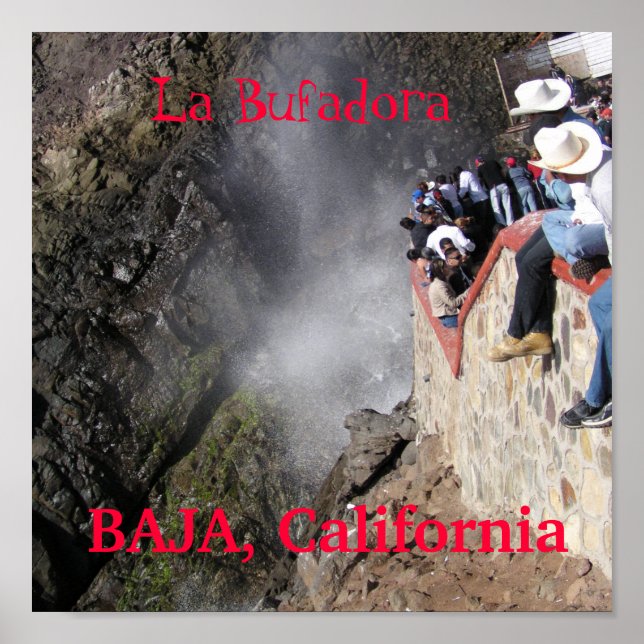 Poster P1010050, La Bufadora, La Bufadora, BAJA, Calif... (Devant)