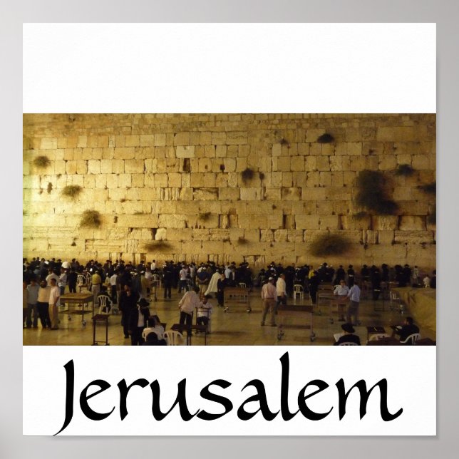 Poster P1080620, Jérusalem (Devant)