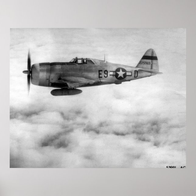 Poster P-47 Thunderbolt (Devant)