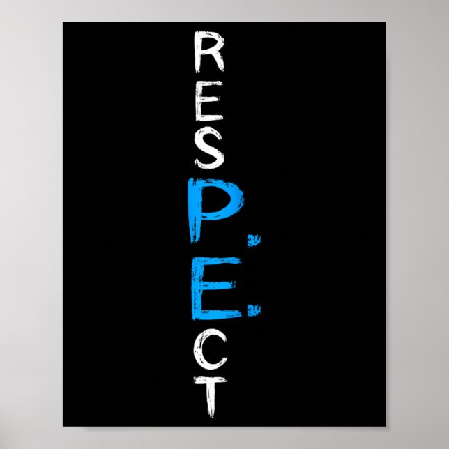 Poster P.e. Enseignant Pe Enseignant École Fitness Gym Cl (Devant)