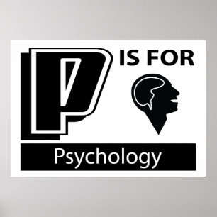 Poster P est pour la psychologie