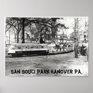 Poster PA de Hannovre de parc de San Souci d'affiche