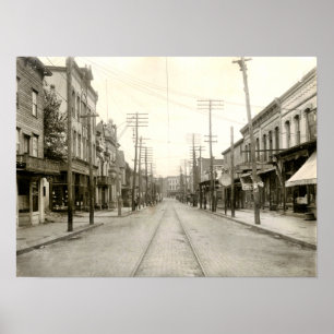Poster PA principale de St Nanticoke. 1906