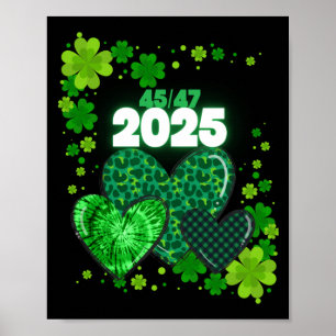 Poster Paddy's Back Funny Trump