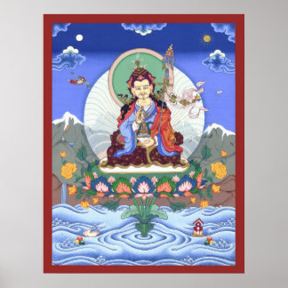POSTER Padmasambhava / Guru Rinpoche - à partir de