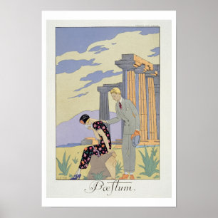 Poster Paestum, 1924 (copie de pochoir)