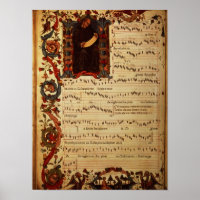 Page de Notation musicale avec historien