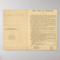 Page de titre de l'Atlas du Mexique de 1874