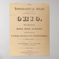 Page de titre d'un Atlas topographique