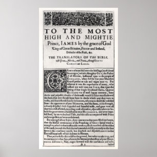 Poster Page dédiée dans 'La Sainte Bible'