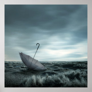 Poster Pages vierges pendant le vol