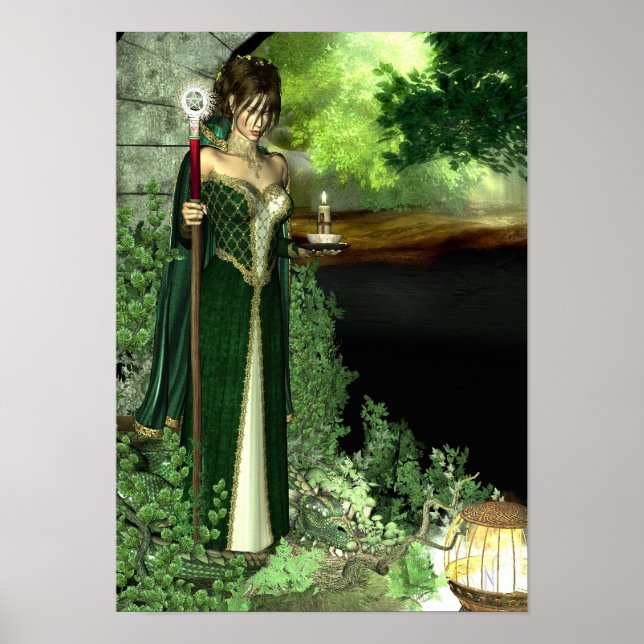 Poster païen - Spirit of the Forest [A3] (Devant)