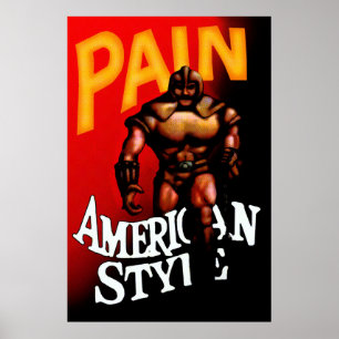 Poster Pain American Style ICS