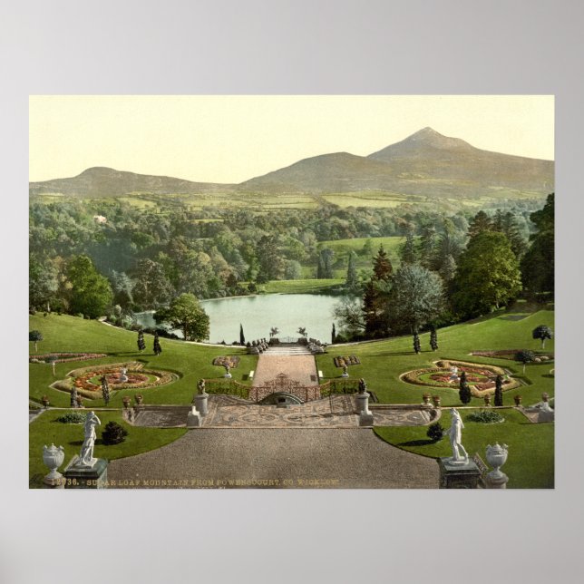 Poster Pain de sucre, comté de Wicklow, Irlande (Devant)