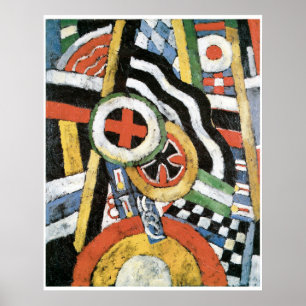 Poster Painting Number 5, Marsden Hartley