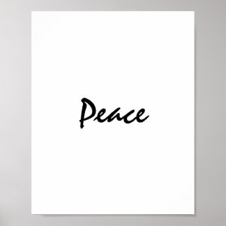 Poster Paix