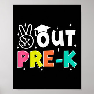 Poster Paix À L'École Dernière Journée De L'École Pré-k S