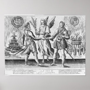 Poster Paix avec l'Espagne
