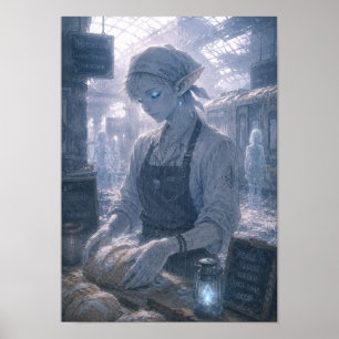 Poster Paix / Baker / Métro