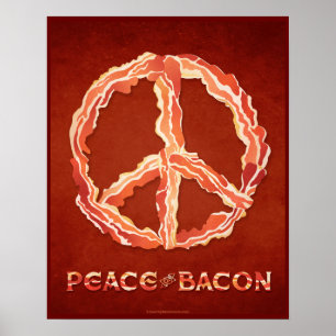 Poster Paix de Bacon
