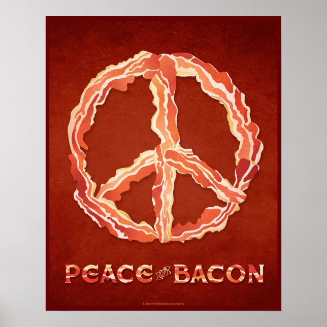 Poster Paix de Bacon (Devant)