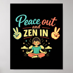 Poster Paix et Zen dans l'Art de la Santé Mentale aux Vib