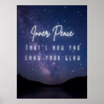 Paix intérieure - Luminosité étoilée Motivation Im