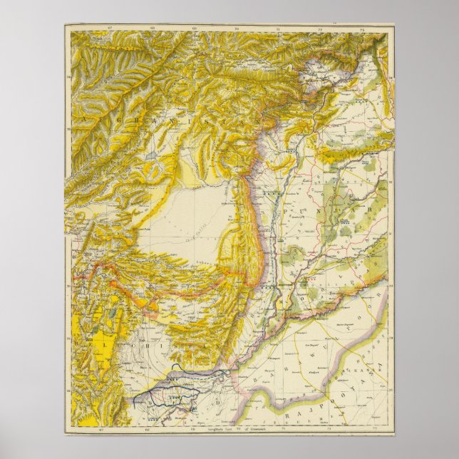 Poster Pakistan et Afghanistan (Devant)