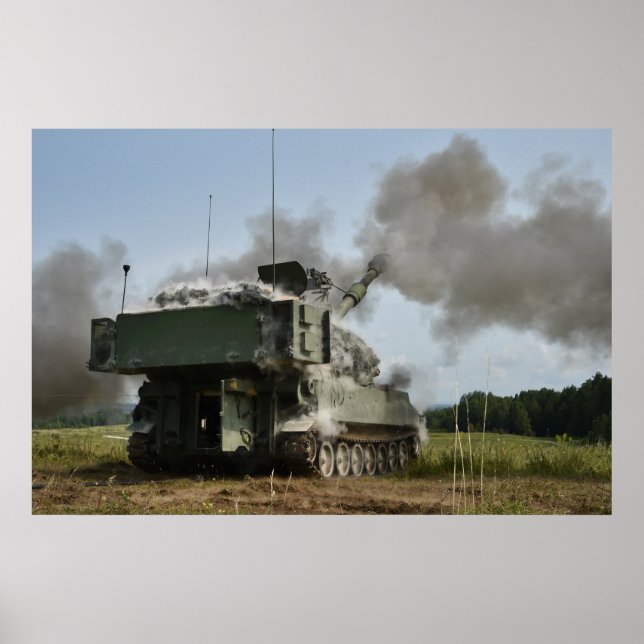 Poster Paladin M109A6 (Devant)