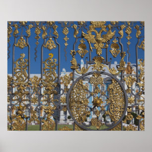 Poster Palais de Catherine, porte du palais