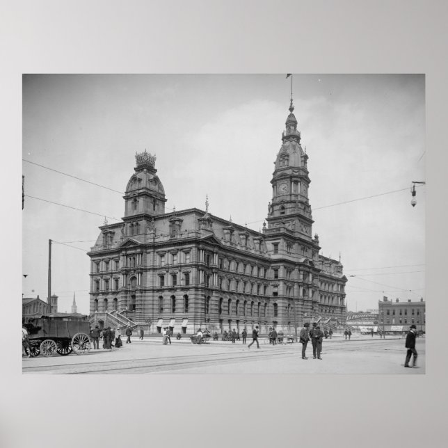 Poster Palais de justice (Devant)