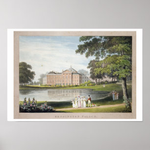 Poster Palais de Kensington (litho de couleur)