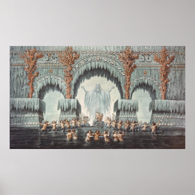 Poster Palais de l'eau de Muehleborn (Devant)