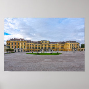 Poster Palais de Schönbrunn, Vienne, Autriche