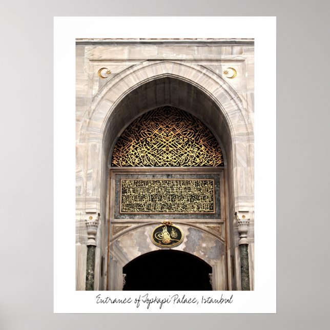Poster Palais de Topkapi (Devant)