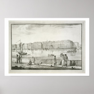 Poster Palais d'Hiver impérial, Saint-Pétersbourg (litho)