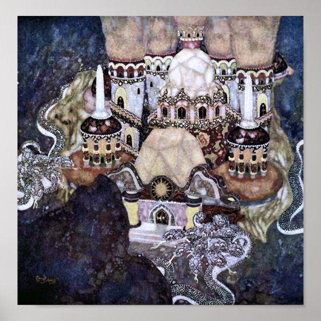 Poster Palais du roi Dragon Imprimer (Devant)