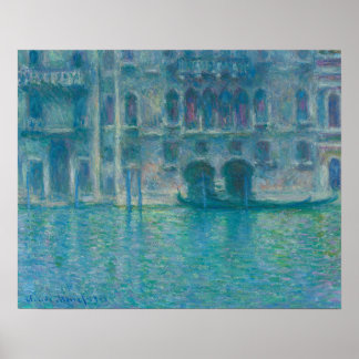 Poster Palazzo da Mula, Venise (1908) par Claude Monet