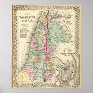 Poster Palestine historique