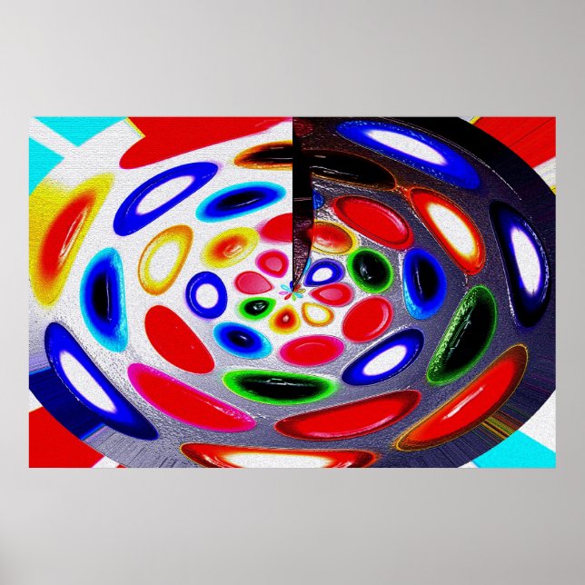 Poster Palette d'art de la méditation (Devant)