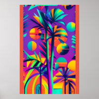 Palm dimanche Ken Gage Tropical Rétrowave