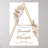 Palm Séché tendance Pampas Grass Dusty Rose Accuei