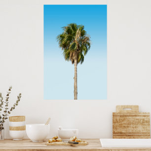 Poster Palmier solitaire