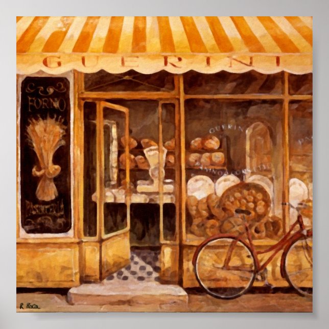 Poster Panadería Guerini Hornear (Italie) (Devant)