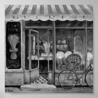 Poster Panadería Hornear (Italia) HuilesOriginalAtw